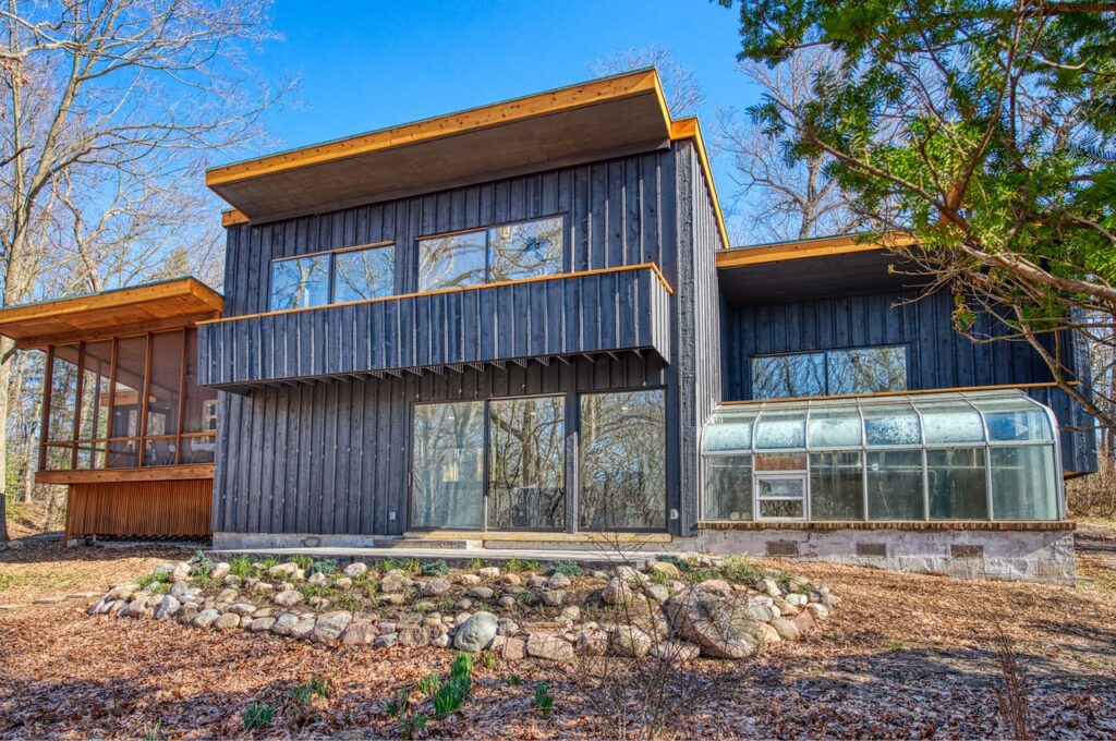 Quarton Residence, rear view